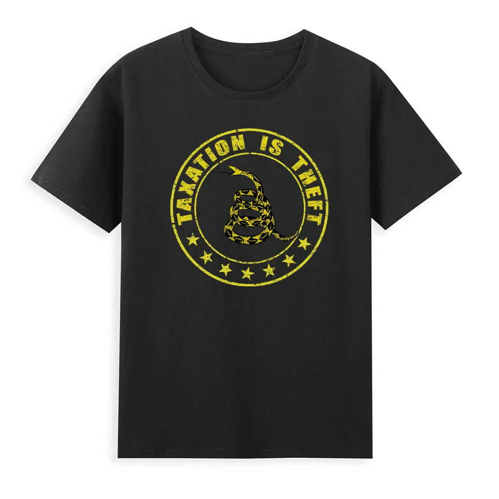

Taxation Is Theft Libertarian Political Funny Saying Joke Vintage Men's T-Shirt