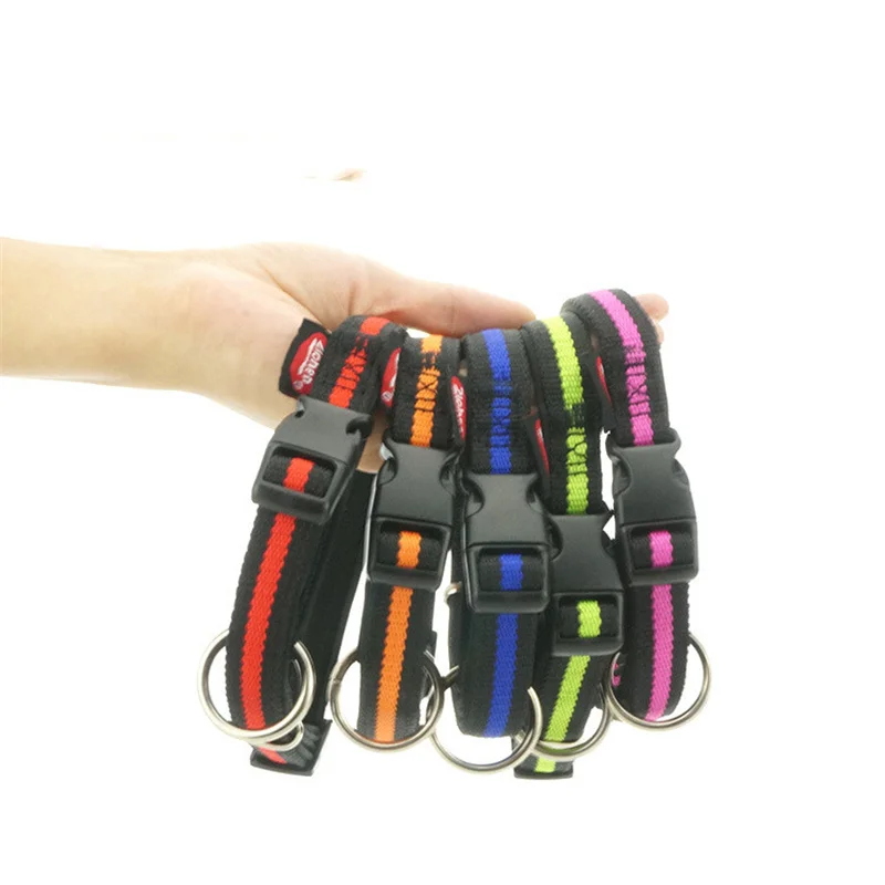 

Nylon Tactical Dog Collar Leash Flat Belt Bungee Elastic Traction Rope For Large Dogs Military Training Climbing Pet Accessories