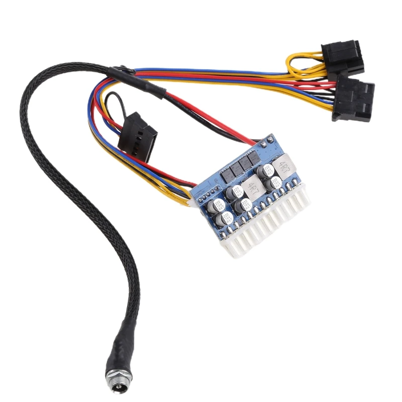 

DC-ATX-160W High Power DC Atx Power Module ITX Z1 Upgrade 24pin PSU Power Switch E8BE