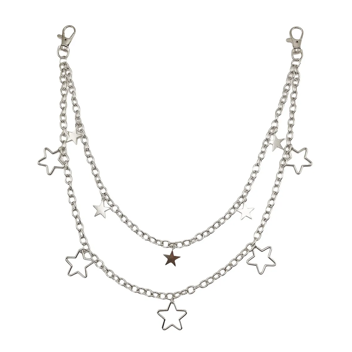 Ремень С Металлической Звездой И Блестками Женский Многослойный Модный