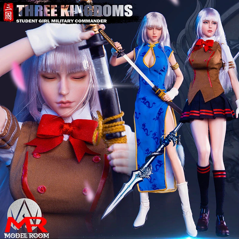 

Военная история WS014 1/6 «три царства», женская военная фигурка генерала Чжао Юнь, модель 12 дюймов, экшн-фигурка солдата, полный комплект игруш...