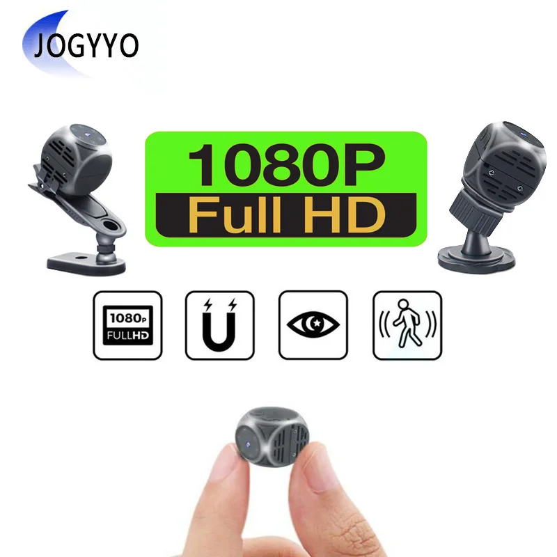 

Мини-камера HD 1080P DV/DVR, видеорегистратор, видеокамера, Домашняя безопасность, ночное видение, обнаружение движения, микро-камера