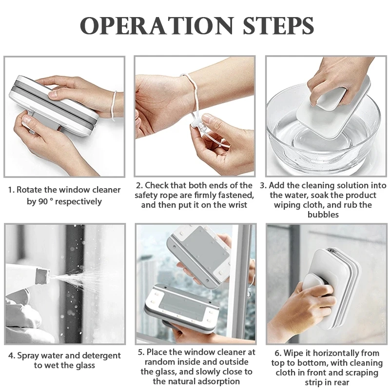 Рисунок 6 - Новинка 2023, Магнитная щетка для мытья окон