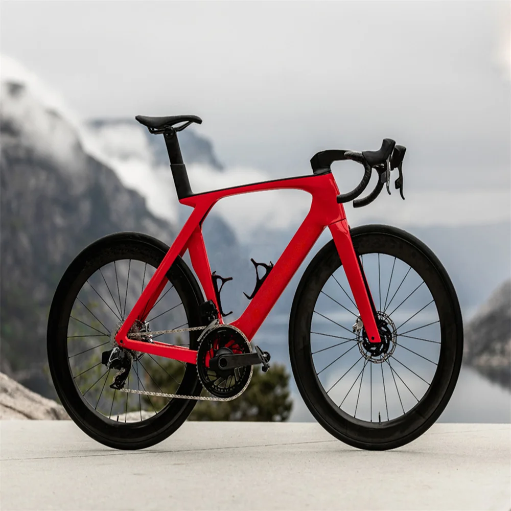 Распродажа 2024 SLR 9 Gen7 Red Carbon Полный велосипед Дорожный полный 50 52 54 56 58 см