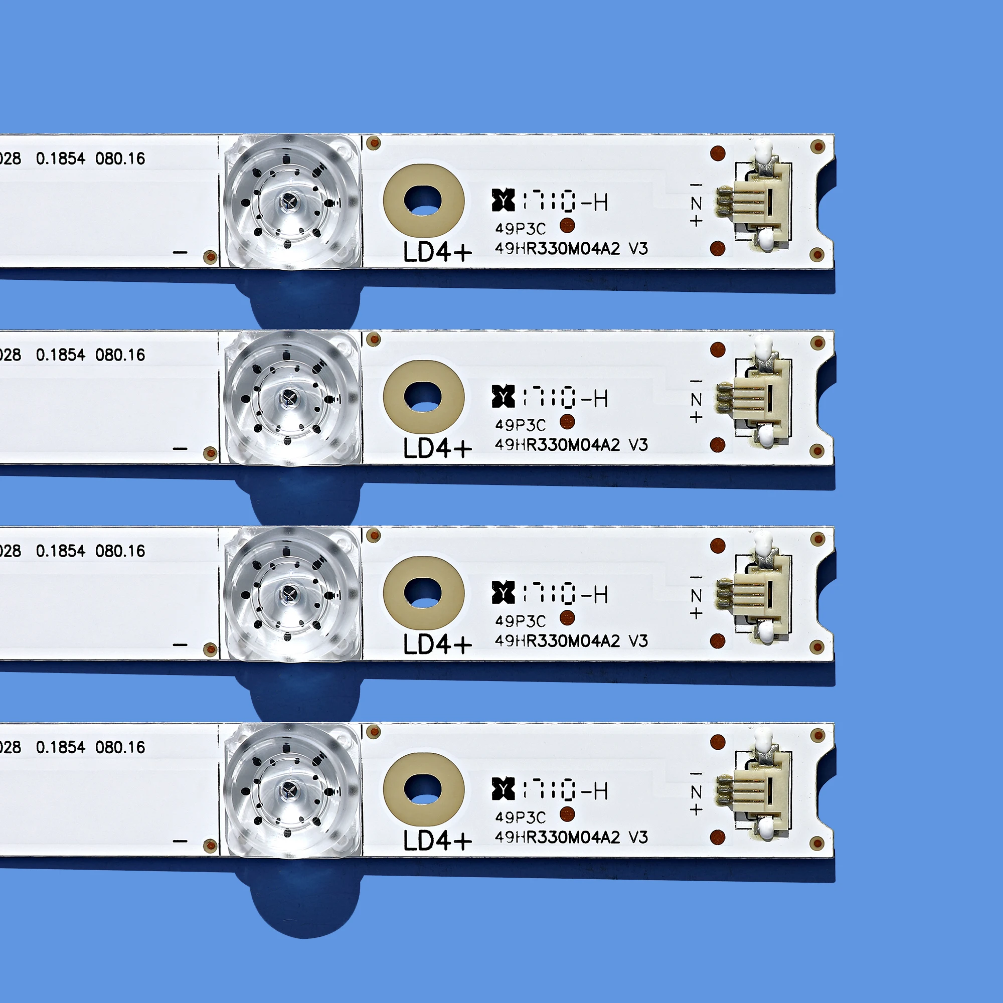 

8 шт./партия, светодиодная лента для K430WDC1 A1 4708-K43WDC-A1113N11 43BDL401, 2 светодиодных панели, 3 светодиода, 39 см, 6 в, новинка 100%