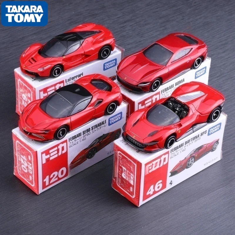 Фото Коллекционная модель Takara Tomy Tomica №8 Ferrari Purosangue: литая под давлением статическая модель суперкара с тонкой текстурой, премиум-класса, подарок для коллекционеров №2