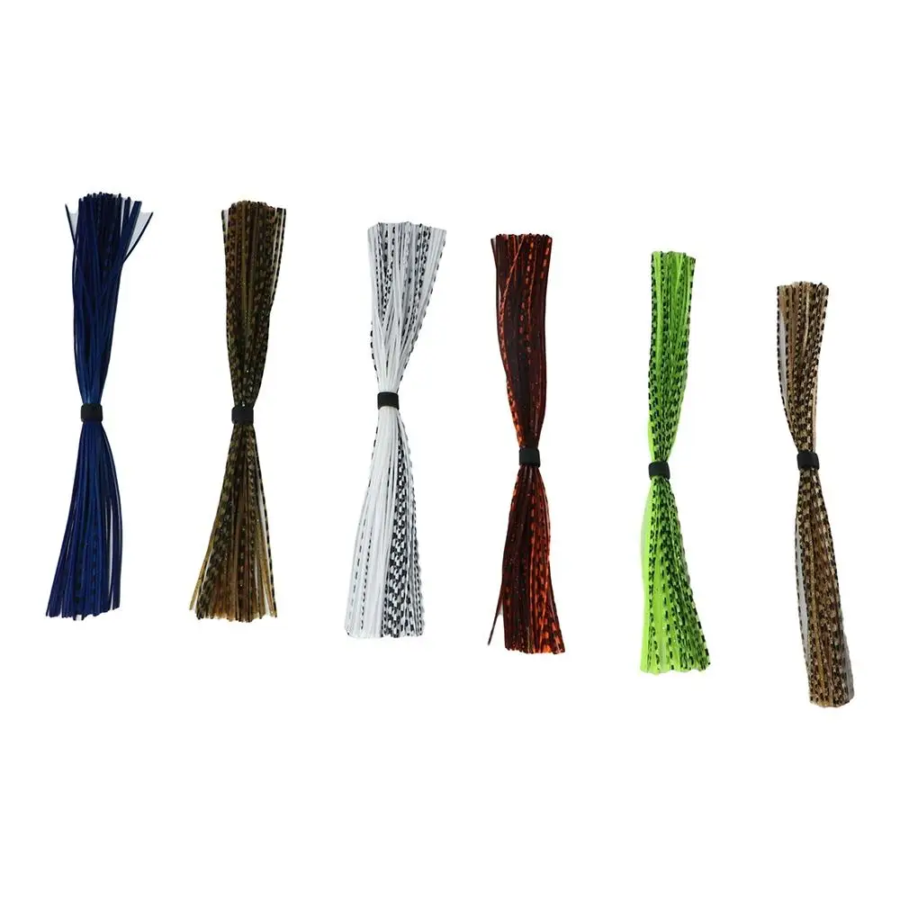 44-ниточные силиконовые юбки с приманкой разноцветный материал для завязывания