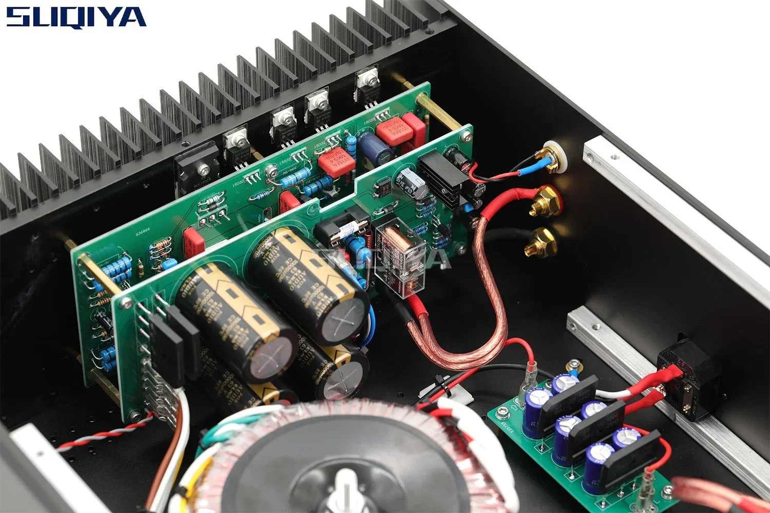 SUQIYA-150w*2 1:1 Копия Dartzeel NHB-108 2-канальный усилитель мощности Натуральный звук Низкое