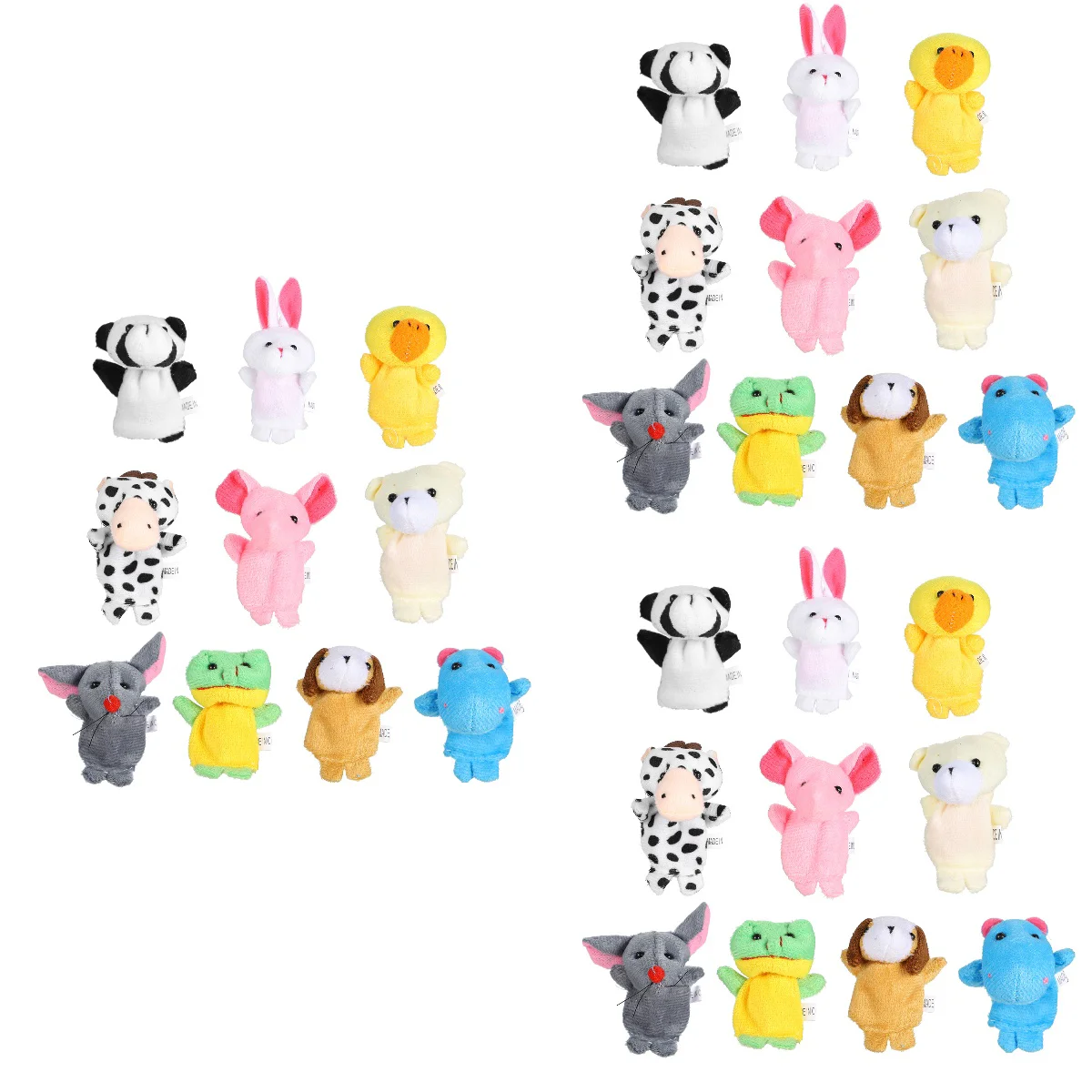

30 pcs Finger Puppet Funny Parent-child Educational Puppet Toys (Random Style)