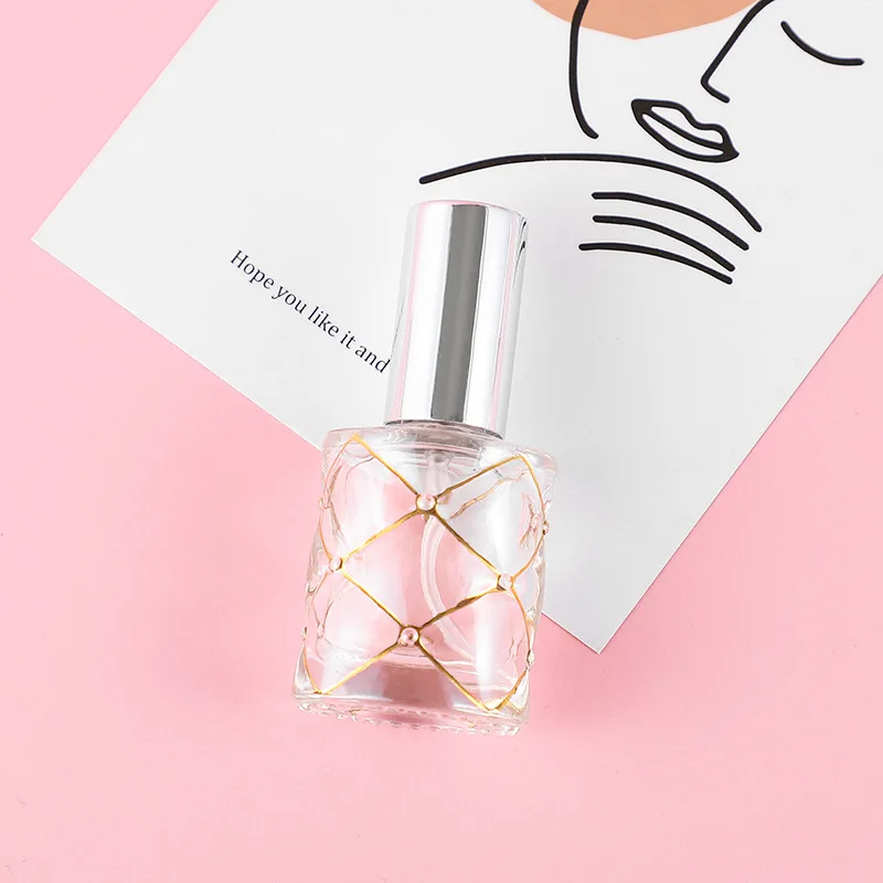 Бутылка для парфюма из стекла на 5 мл, прозрачная, высококачественный распылитель Atomizer Empty sub-bottling Parfume Atomiser Sprayer.