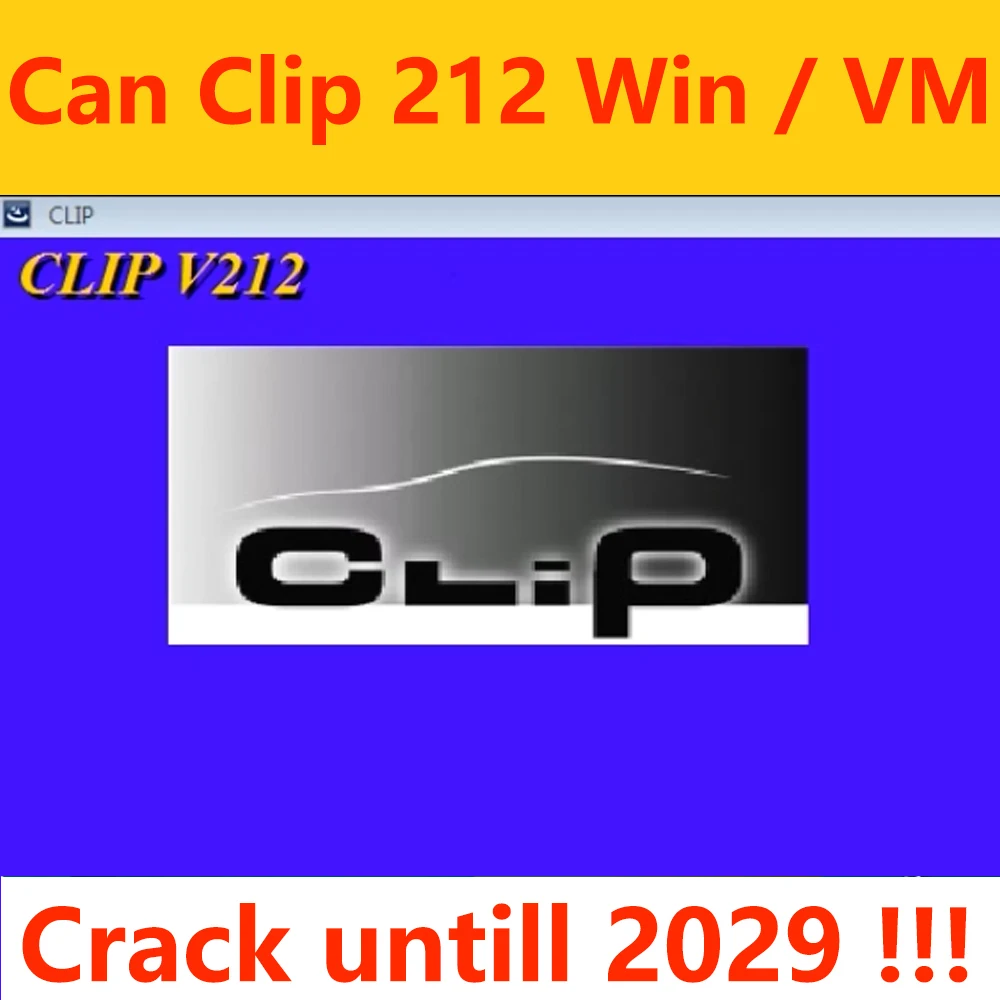 Для Renault Can Clip V212 последнее программное обеспечение для автомобилей с Keygen untill 2029
