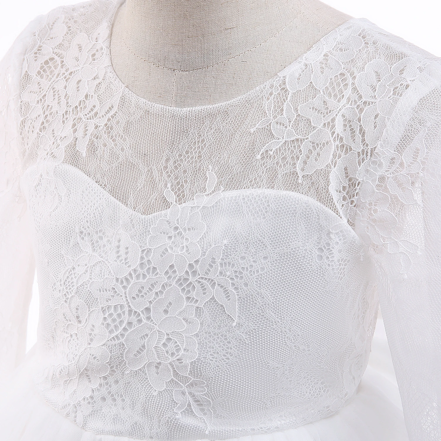 Элегантное Белое Платье для подружки невесты с цветочным принтом большой