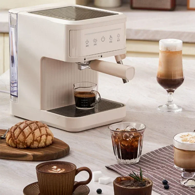 Moqiao Light Wake up Полуавтоматическая кофемашина для эспрессо 110 В Маленькая бытовая