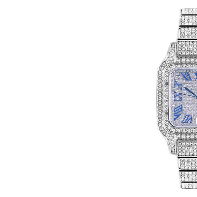 

NIGO Mantianxing использует различные цвета Стразы для инкрустации 904 тонкой стали часы аксессуары ювелирные изделия # nigo82479