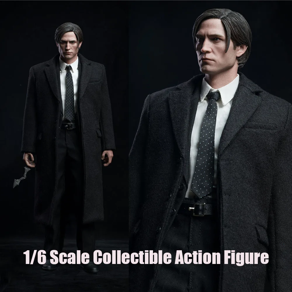 Slcustom SL-002 1/6 Scale Collectible Figure Bruce Robert Pattinson City Guardian Full Set 12Inches Men Soldier Action Figure