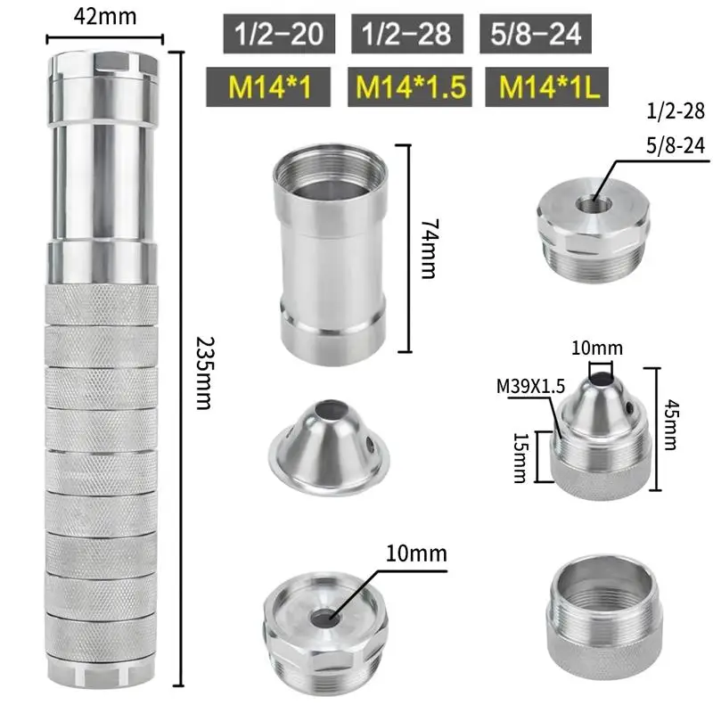 

9,25 дюйма 10 мм часть 1/2-20 1/2-28 5/8-24 M14 * 1/1.5/1 л M24 * 1,5 M15 * 1 M16 * 1 m18 * 1 3/4-16 13/16-16 для NaPa 4003 WIX 24003