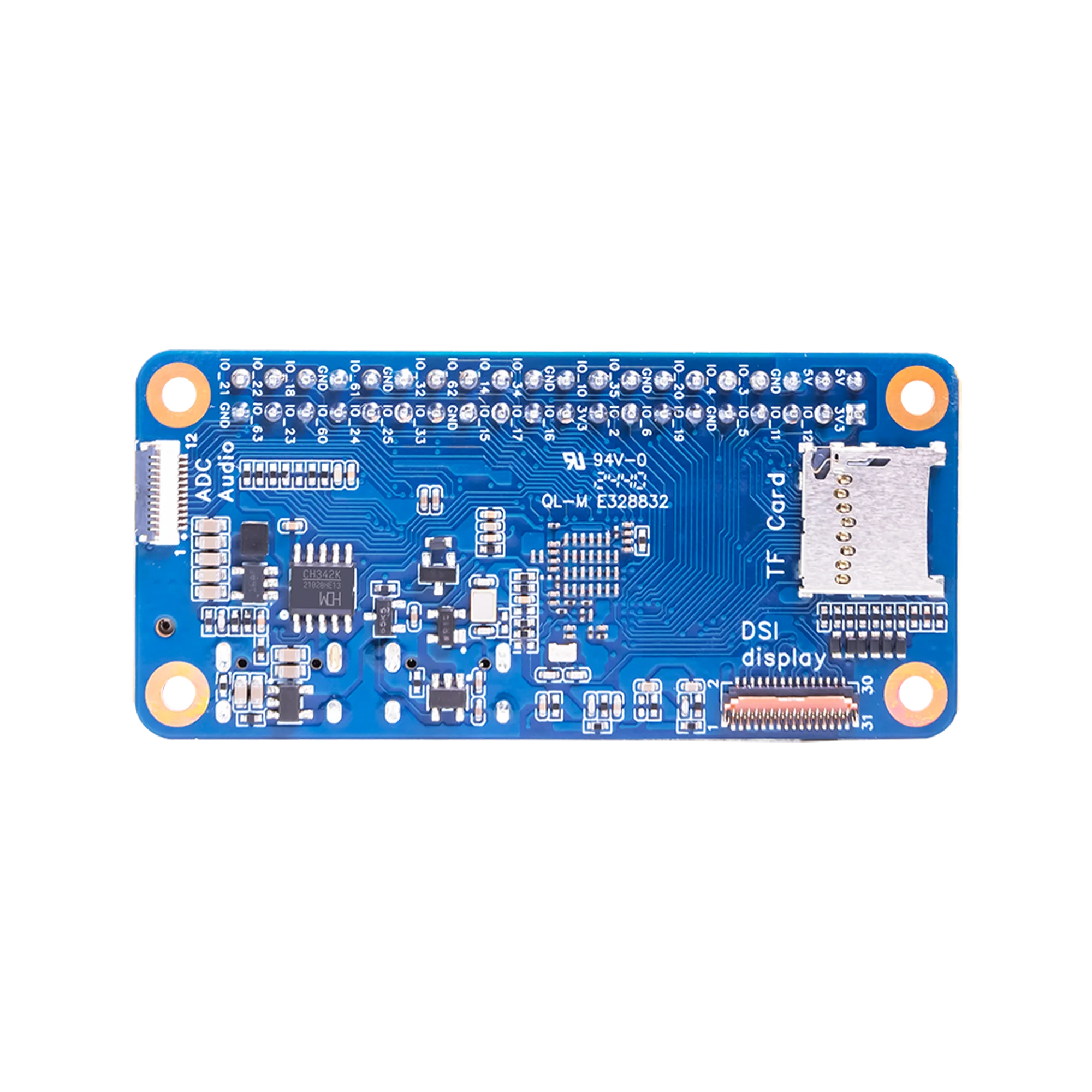 Banana Pi BPI-CanMV-K230D-Zero Canaan K230D RISC-V 128 ОЗУ Двойная камера MIPI CSI srceen 40-контактный
