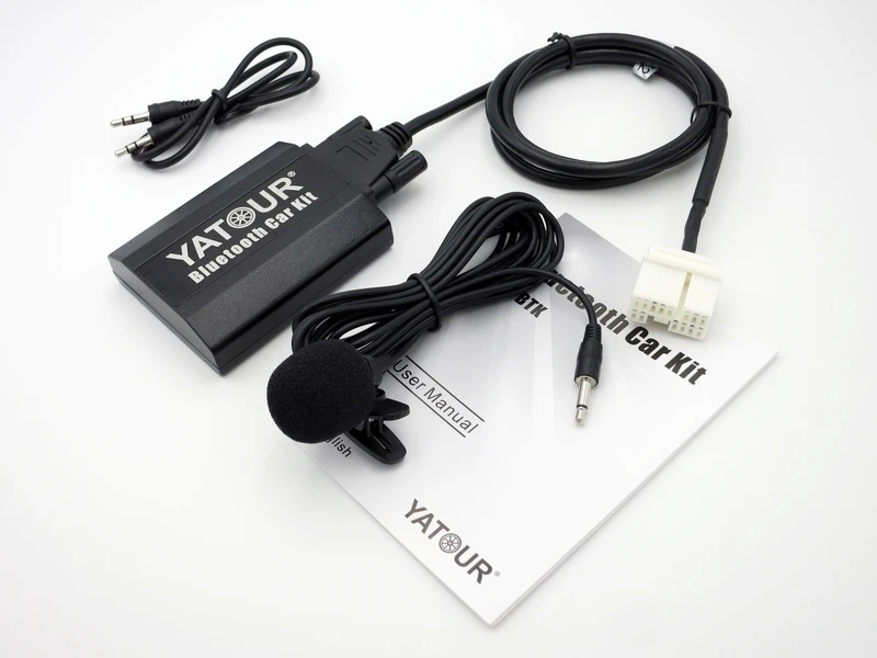 Фото Hi fi Yatour BTK Qualcomm Bluetooth музыкальный приемник с микрофоном телефонный звонок громкой связи для Suzuki Aerio Ignis Jimny Swift SX4 №2