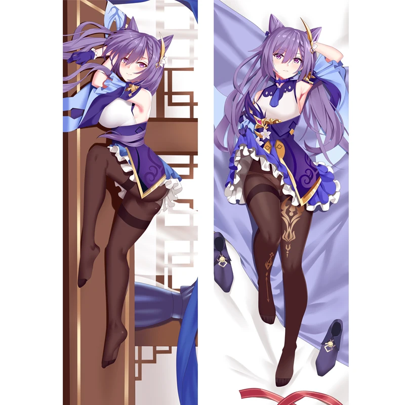 

MMF May. 2023 Genshin Impact Key Roles Kamisato Ayaka Qiqi & Eula Nahida Pillow Cover Raiden Shogun Dakimakura Body Pillowcase