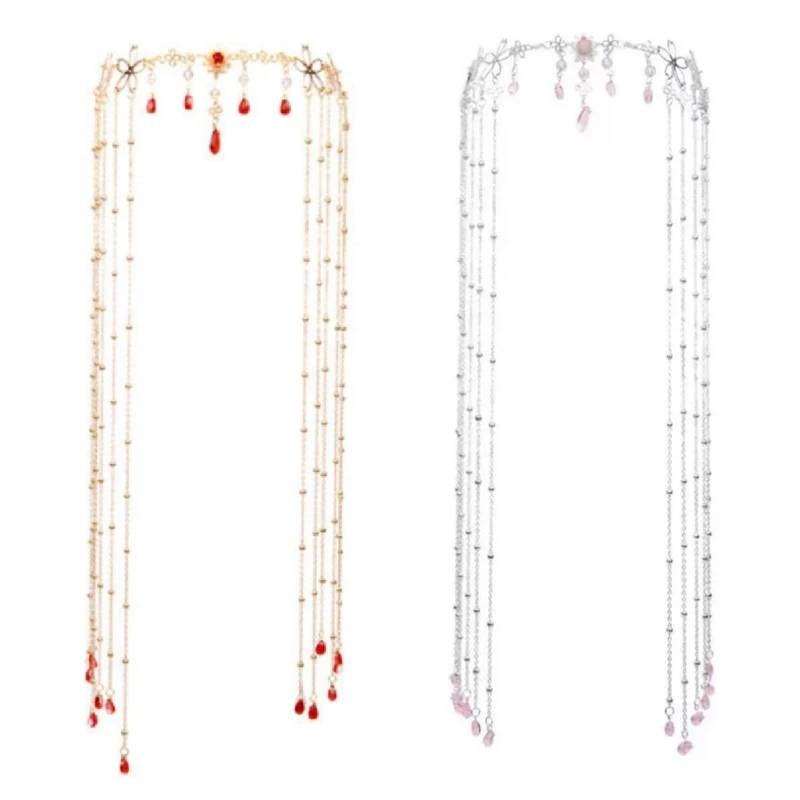 

L93F Forehead Chain with Pendant Wedding Ceremony Woman Hair Supplies