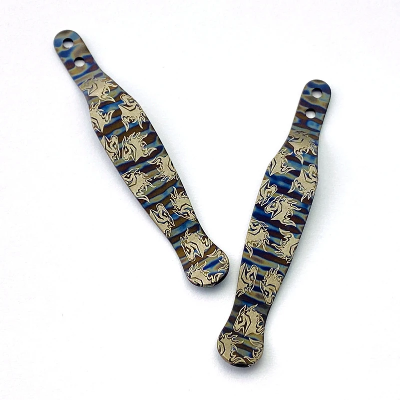 

Карманный зажим для ножей Rick Hinderer из жареного титана