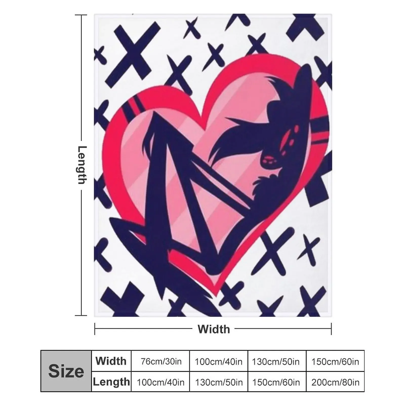 Аниме одеяло плюш