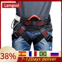anti fall safety belt adjustable half body harness for outdoor activities climbing mountain work altitude climbing hot dropship