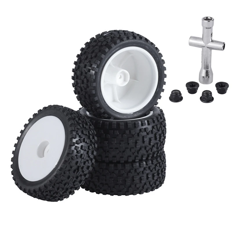 

4 шт., колесные шины для Wltoys 144001 124019 104001 1/10