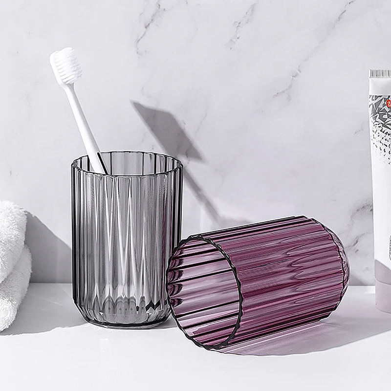 

Чашка для мытья в ванную комнату, чашки для зубной щетки, пластиковая прозрачная чашка для полоскания рта, чашка для бытового мытья зубной щетки