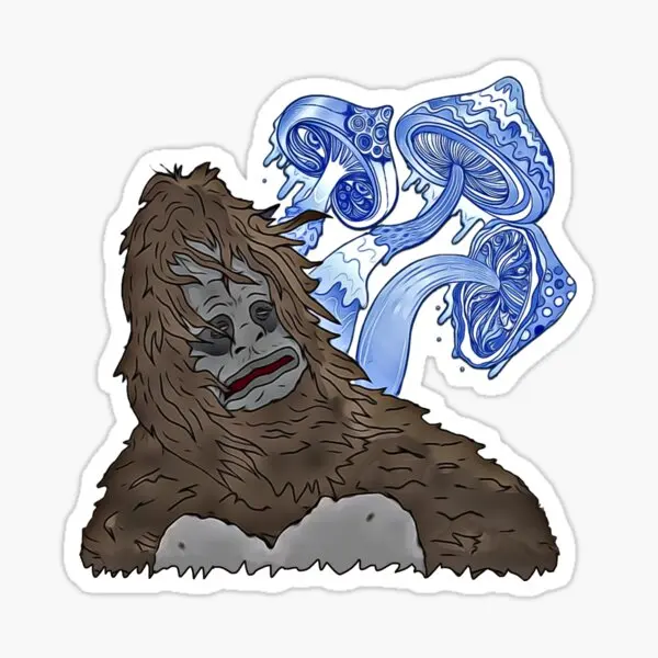 

Blue Mean Eyes Sassy Mike Nolan Big Lez 5 шт. наклеек на стену Забавный аниме для гостиной комнаты художественный принт бампер Детский милый автомобиль