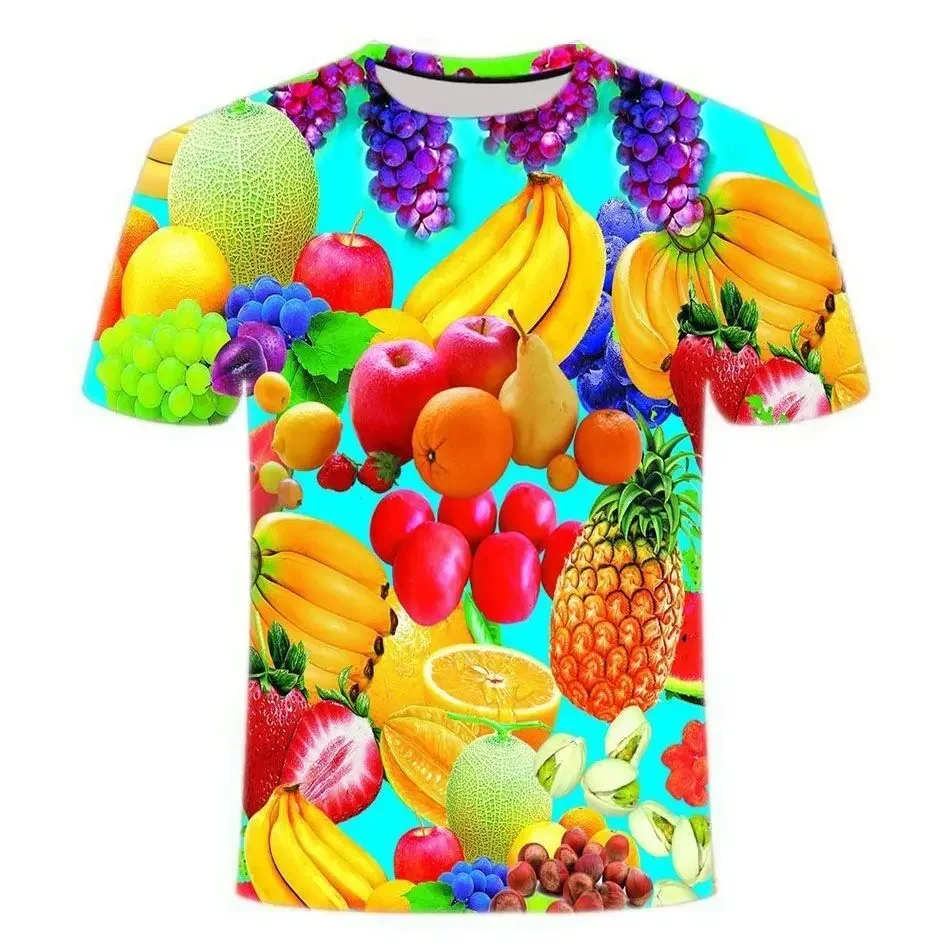 Рисунок 6 - Футболка унисекс с забавным 3D-принтом фруктов