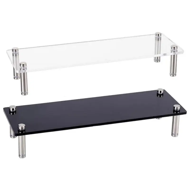 

Acrylic Display Stand Clear Display Riser Rack For Cupcake Perfume Doll Showcase Jewelry Pop Figures Decor 11.8x3.94x2.36inch