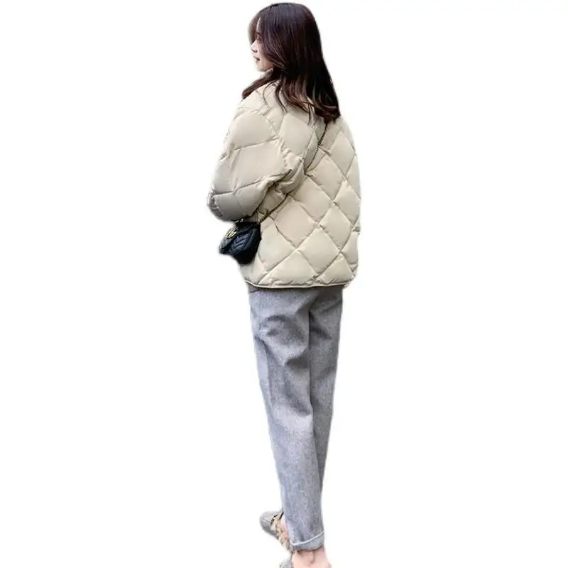 Winter Clothes Women Jackets for Women New Short Down Cotton-Padded Women's Thickened Warm Fashion Simple Temperament Top Tide