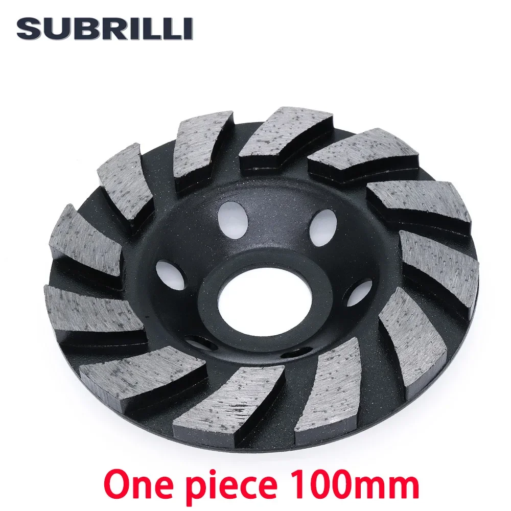 

SUBRILLI Алмазный шлифовальный диск сегментная чаша 80/90/100/125 мм