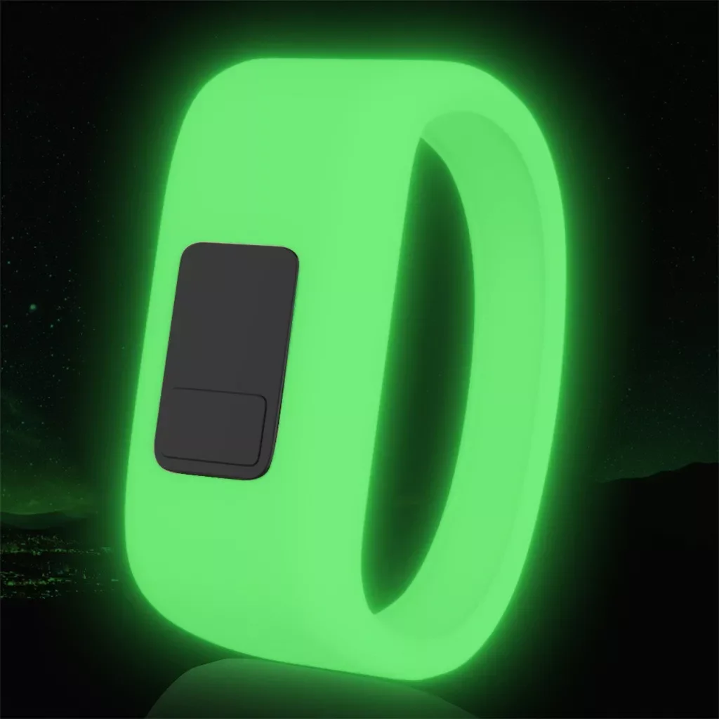 

Silicone Strap For Garmin Vivofit 3 Watch Luminous Watch Band Strap For Vivofit JR Watchband Smartwatch Bracelet For Vivofit JR2