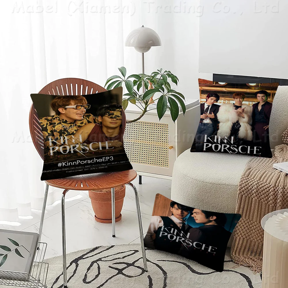 K-kinnPorsche TV Show Cushion Cover Inches Farmhouse Decor Home Throw Pillow Covers For Couch Decorations