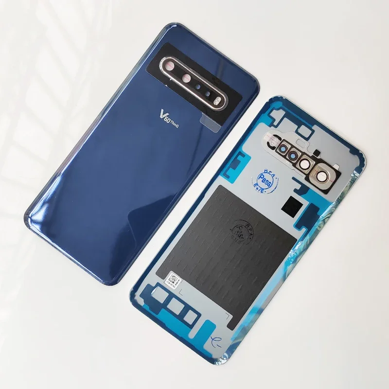 V60 UW A Задняя стеклянная крышка для LG ThinQ 5G задняя замены аккумулятора объектива