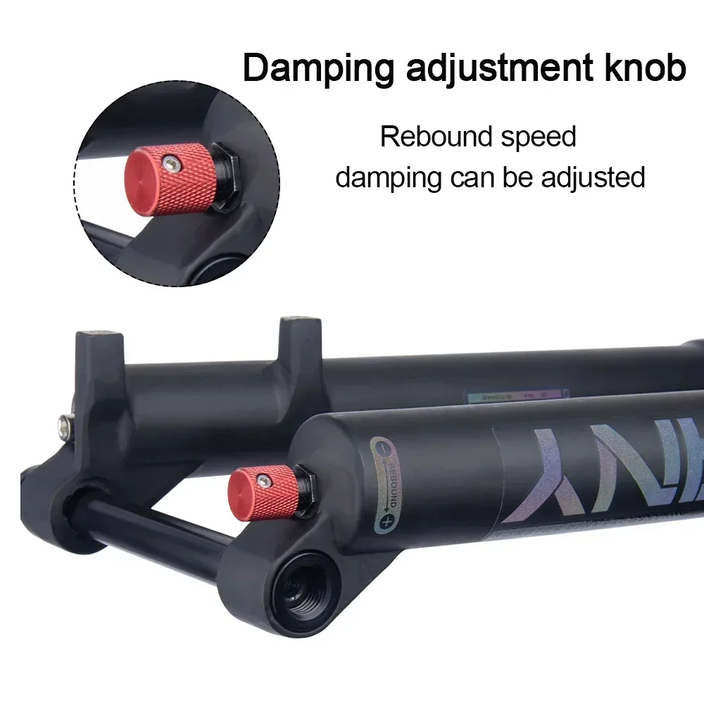 Воздушная подвеска Bolany 29 mtb 27 5/29 дюймов Велосипедная вилка регулировка отскока
