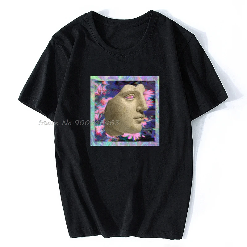 

Men t-shirt Vaporwave Aesthetic Vaporware Tumblr Weeaboo Trash Shirt Tshirt Women T Shirt Cotton Tees Tops Hip Hop Streetwear
