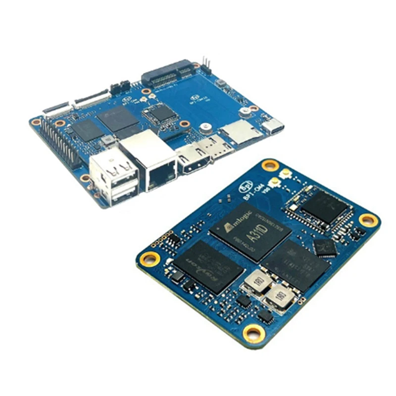 

For Banana Pi BPI-CM4 Amlogic A311D For Quad Core ARM Cortex-A73 4G LPDDR4 16G EMMC Minipcie Support HDMI-Compatible