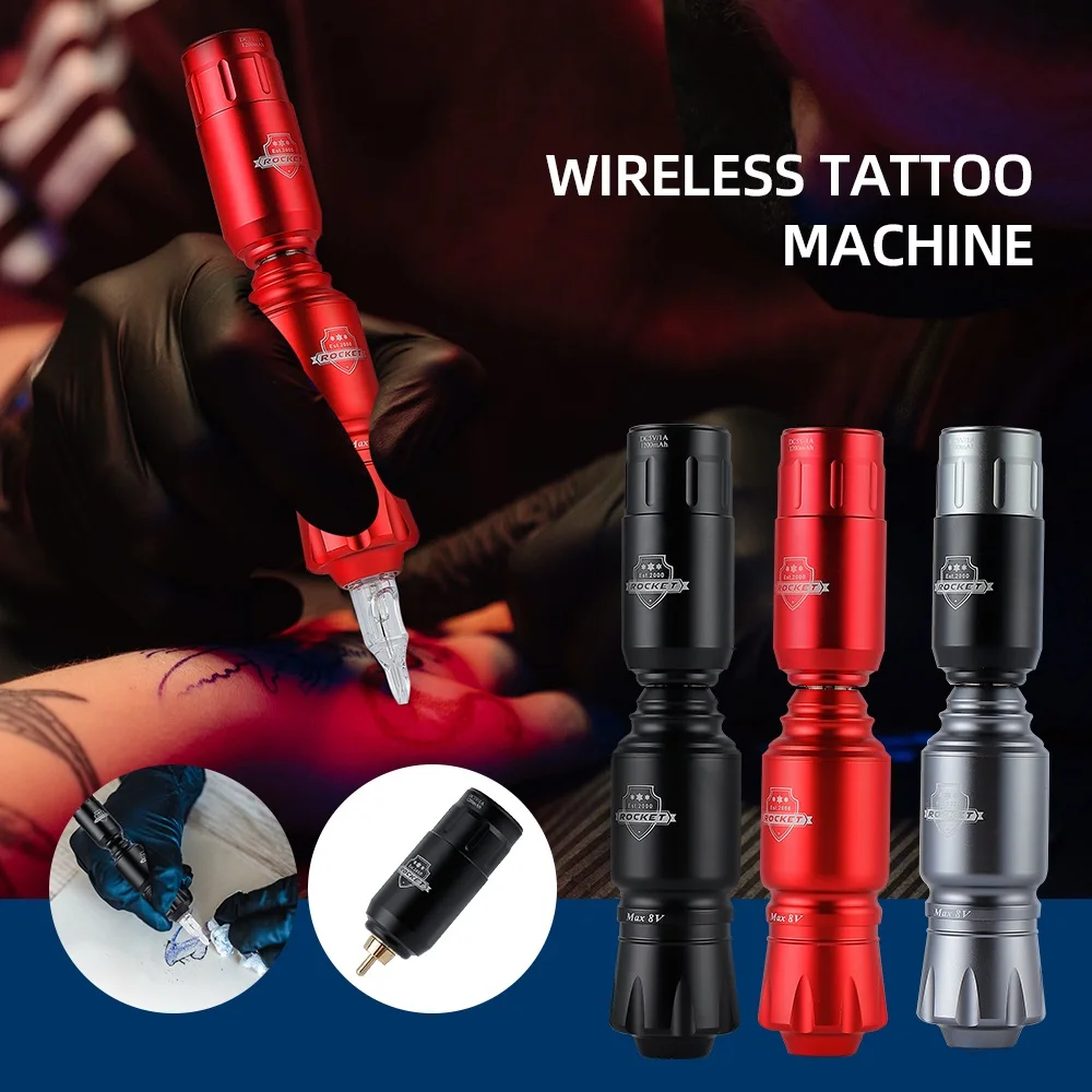 Набор для тату-машинки 9000 об./мин. 1200 мАч