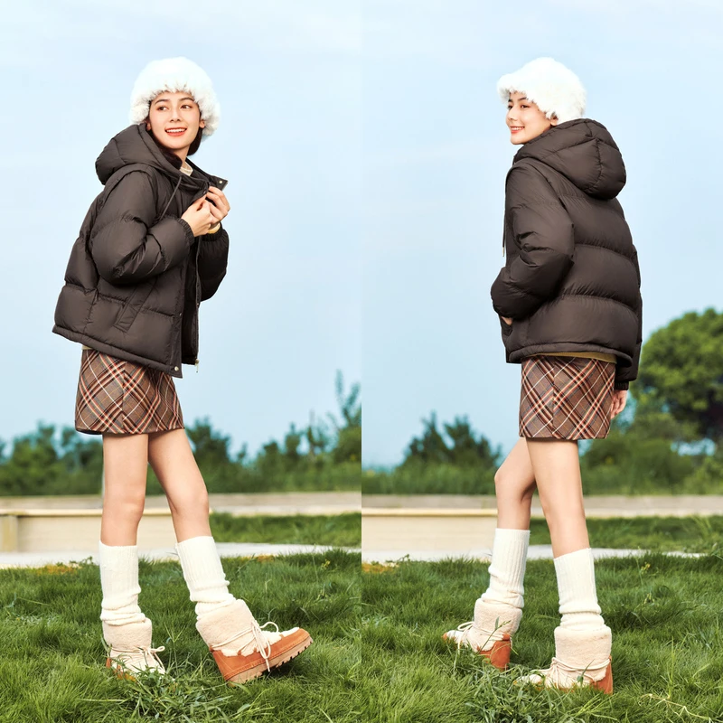 Senma Down jacket Women Loose Vest 2024 Winter Waterproof down Coat Relaxed 07243025