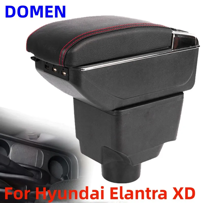 

For Hyundai Elantra XD Armrest box Original dedicated central armrest box modification accessories Dual Layer USB Charging