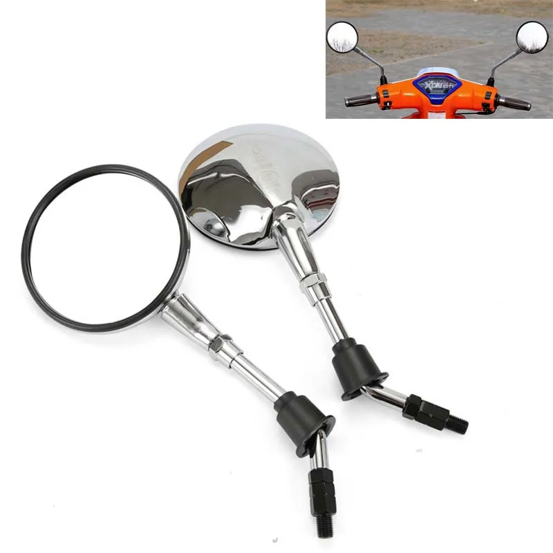 

For Victoria Sixties150i 300i Motorbike Side Mirrors Motorcycle Rearview Mirror Brand Scooter Accessories Easy Installation