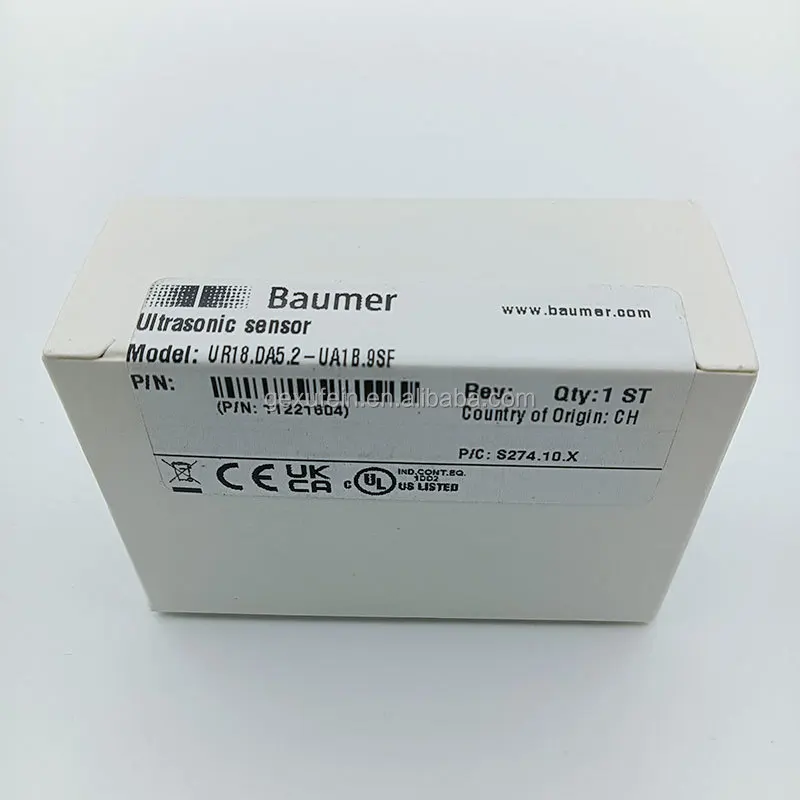 Совершенно новый 100% оригинальный Baumer UR18.DA5.2-UA1B.9SF 1121604 Ультразвуковые датчики