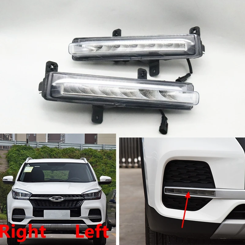 

Передние светодиодсветодиодный Противотуманные фары для Chery Tiggo 4/Tiggo 5x, дневные ходовые огни в сборе