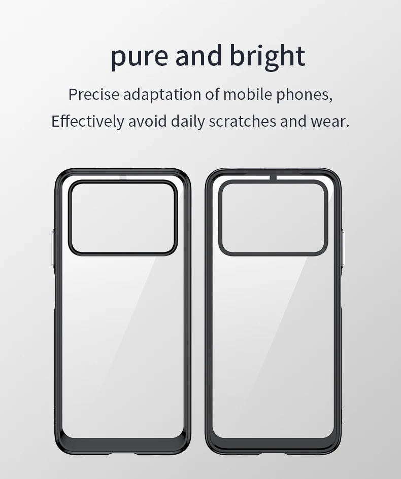 For Poco M4 Pro Case Poco M4 Pro Cover Fundas Hard Translucent Soft Frame Clear Phone Coque For Poco M4 Pro