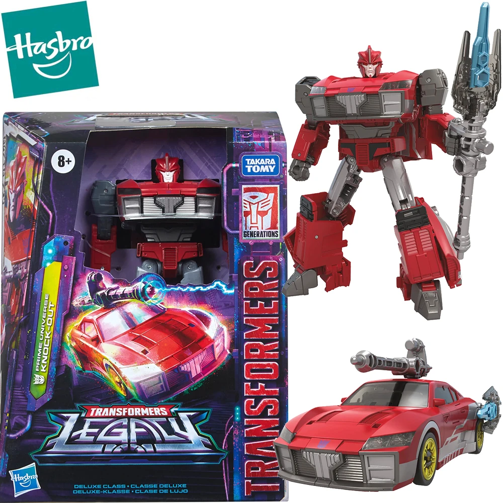 

In Stock Hasbro Transformers Generations Legacy Prime Universe Knock-Out Deluxe Class Action Figure Collectible Model Toys Gifts