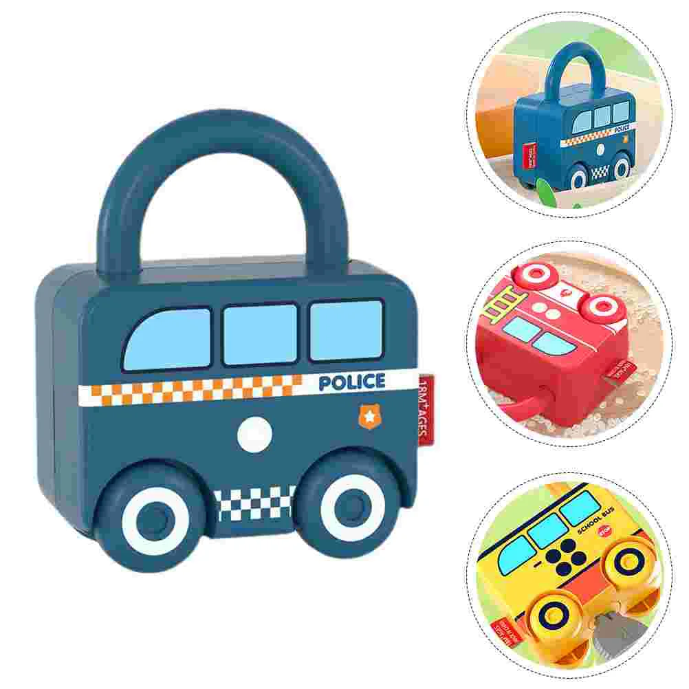 

Toy Kids Car Cars Toys Keys Children Miniature Vehicle Funny Matching Key Trucks Locks Truck Sliding Toys for boys
