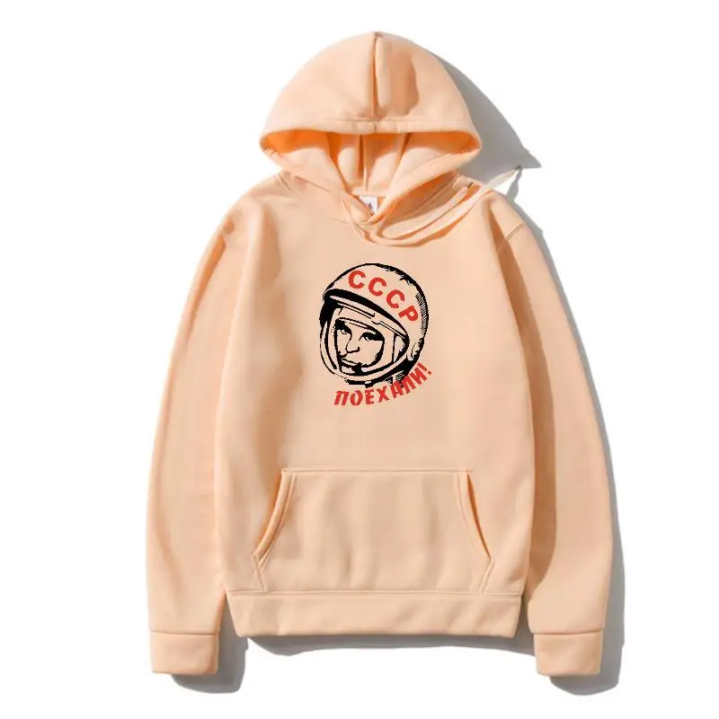 

CCCP USSR Gagarin Hoody New Design New Printed Autumn Men's Pullover Summer Cool Fleece Men Outerwear HCP875